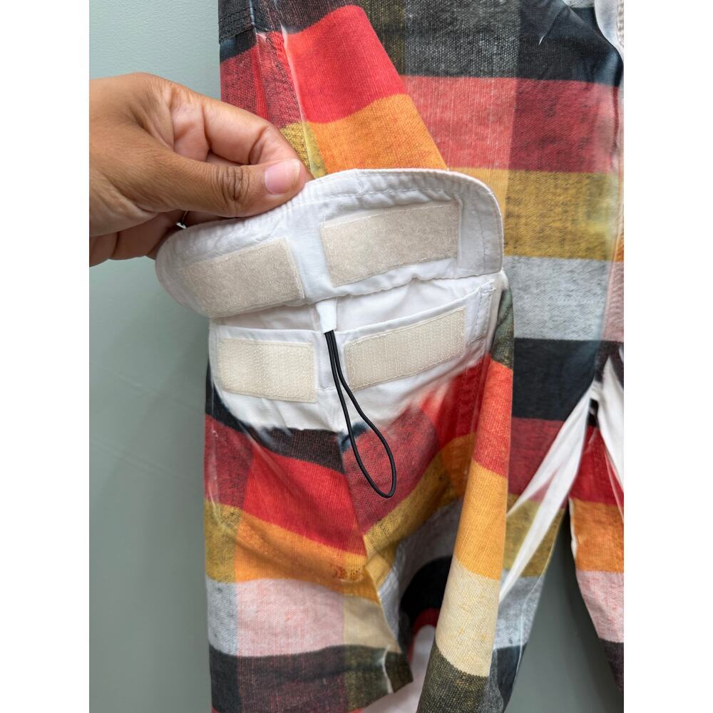 Hurley Phantom Plaid Board Shorts Mens 30 Surf Swim Beach Performance - Picture 5 of 6